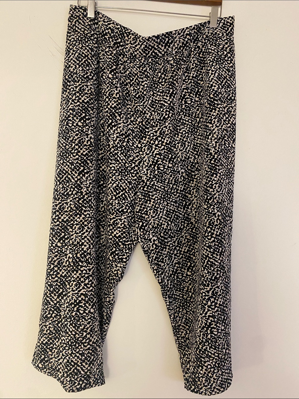 NY Collection Black & White plus size pants size 2x